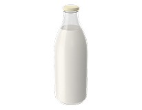 Bottle of milk